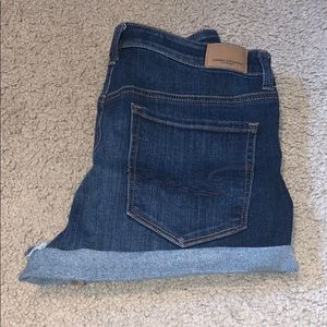 american eagle high rise shortie